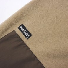 画像4: x WILD THINGS Polartec Desert Jacket ワイルドシングス 2トーン フリース サンド ベージュ カラー ジャケット (4)