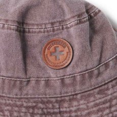 画像3: Workers Pigment Hat Brown ロゴ ワッペン バケット ハット (3)