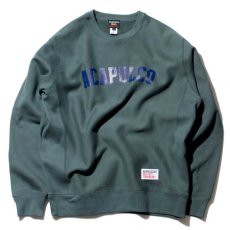 画像4: Standard Logo Crew Sweat Forest Green ロゴ カレッジ クルーネック スウェット (4)