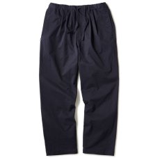 画像1: Relaxed Chino Trouser Pants チノ イージー パンツ タック パンツ Navy Black (1)