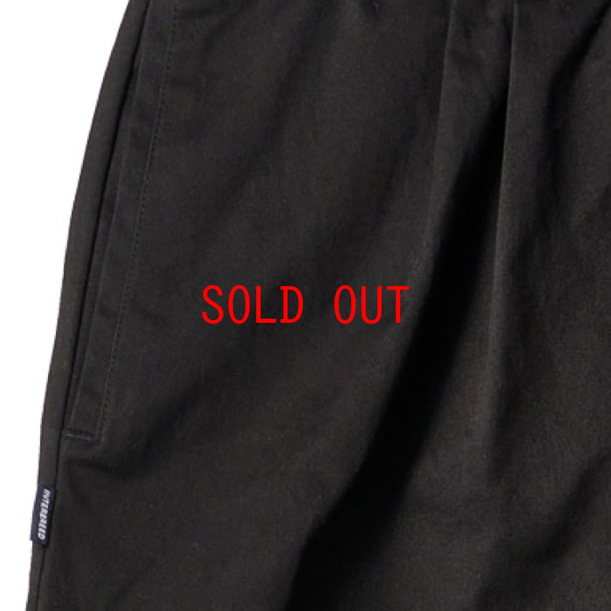 画像7: Relaxed Chino Trouser Pants チノ イージー パンツ タック パンツ Burgundy Black (7)