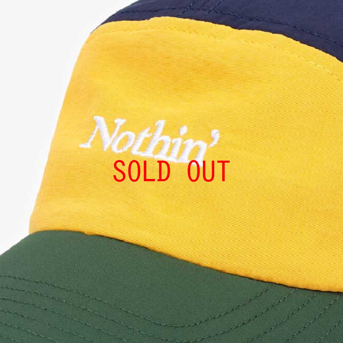 画像5: Side Mesh Nylon 5 Panel Cap Multi Black サイド メッシュ ナイロン パネル キャンプ ジェット キャップ 帽子  (5)