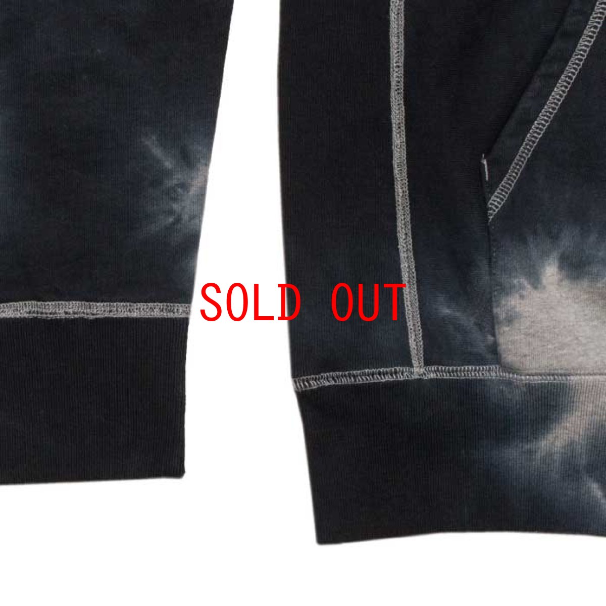 画像5: Tie Dyed Pullover Sweat Hoodie タイダイ プルオーバー  スウェット フーディー (5)
