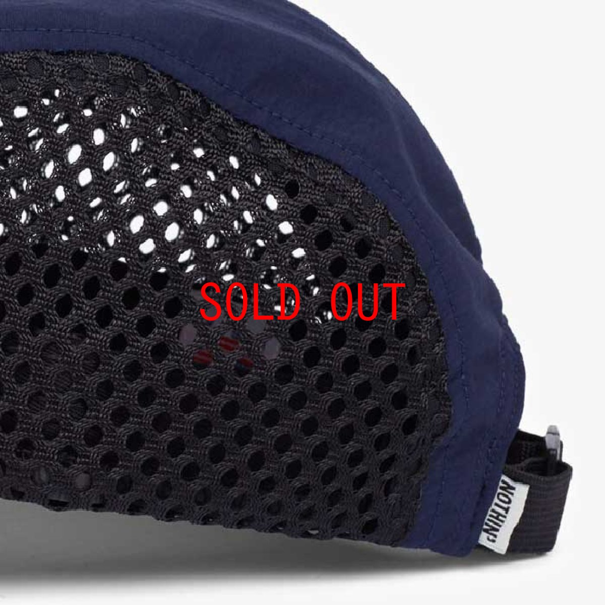 画像6: Side Mesh Nylon 5 Panel Cap Multi Black サイド メッシュ ナイロン パネル キャンプ ジェット キャップ 帽子  (6)
