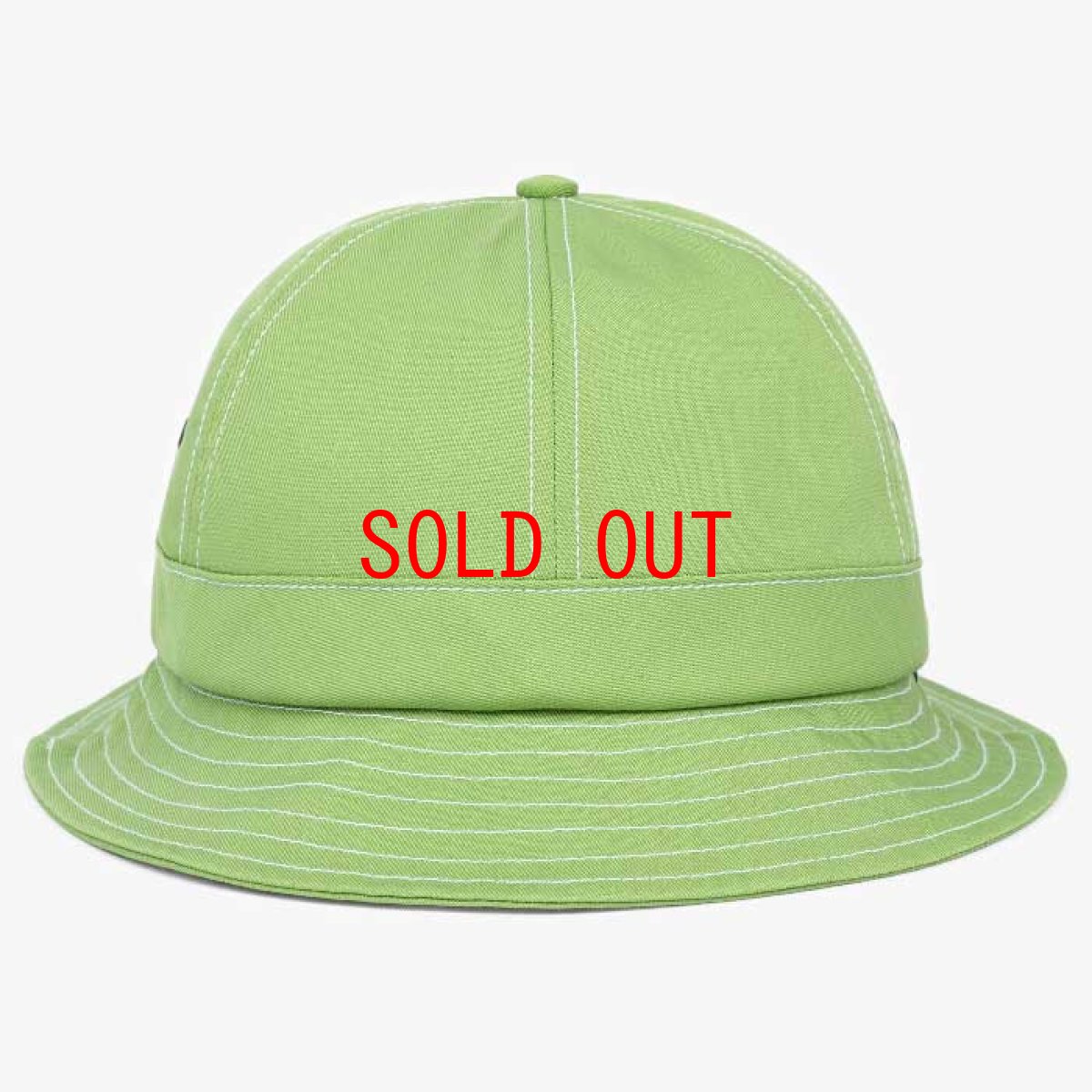 画像4: Organic Cotton Bell Hat Lime Green Metro オーガニック コットン ベル メトロ ハット 帽子 (4)