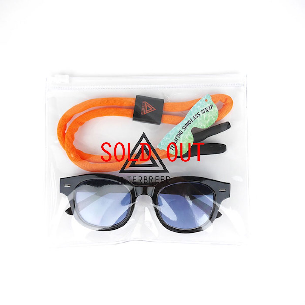 画像1: × SUNKAK Limited Pack Sunglasses サンカク ストラップ付き サングラス (1)