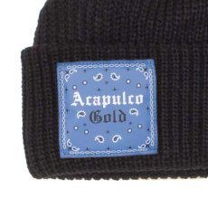 画像4: USAG Cable Knit Cuff Beanie Cap ショート ビーニー  ニット キャップ 帽子 (4)