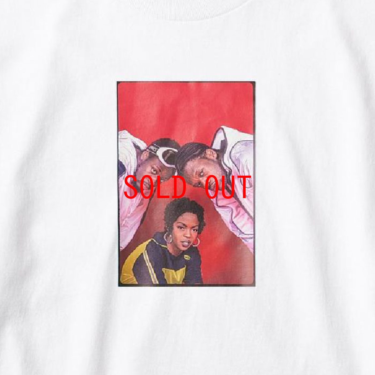 画像5: "The Fugees ‘93" L/S Tee Mint Green White Collection Princess Photo Ernie Paniccioli ロンT 長袖 Tシャツ Lauryn Hill ローリン ヒル (5)