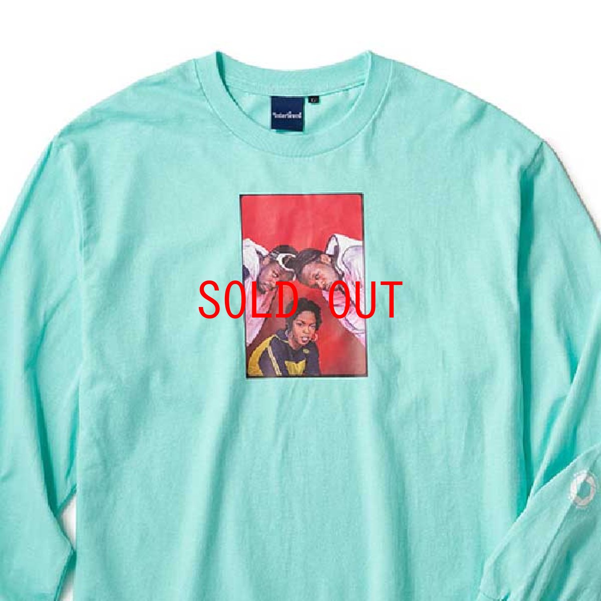 画像6: "The Fugees ‘93" L/S Tee Mint Green White Collection Princess Photo Ernie Paniccioli ロンT 長袖 Tシャツ Lauryn Hill ローリン ヒル (6)
