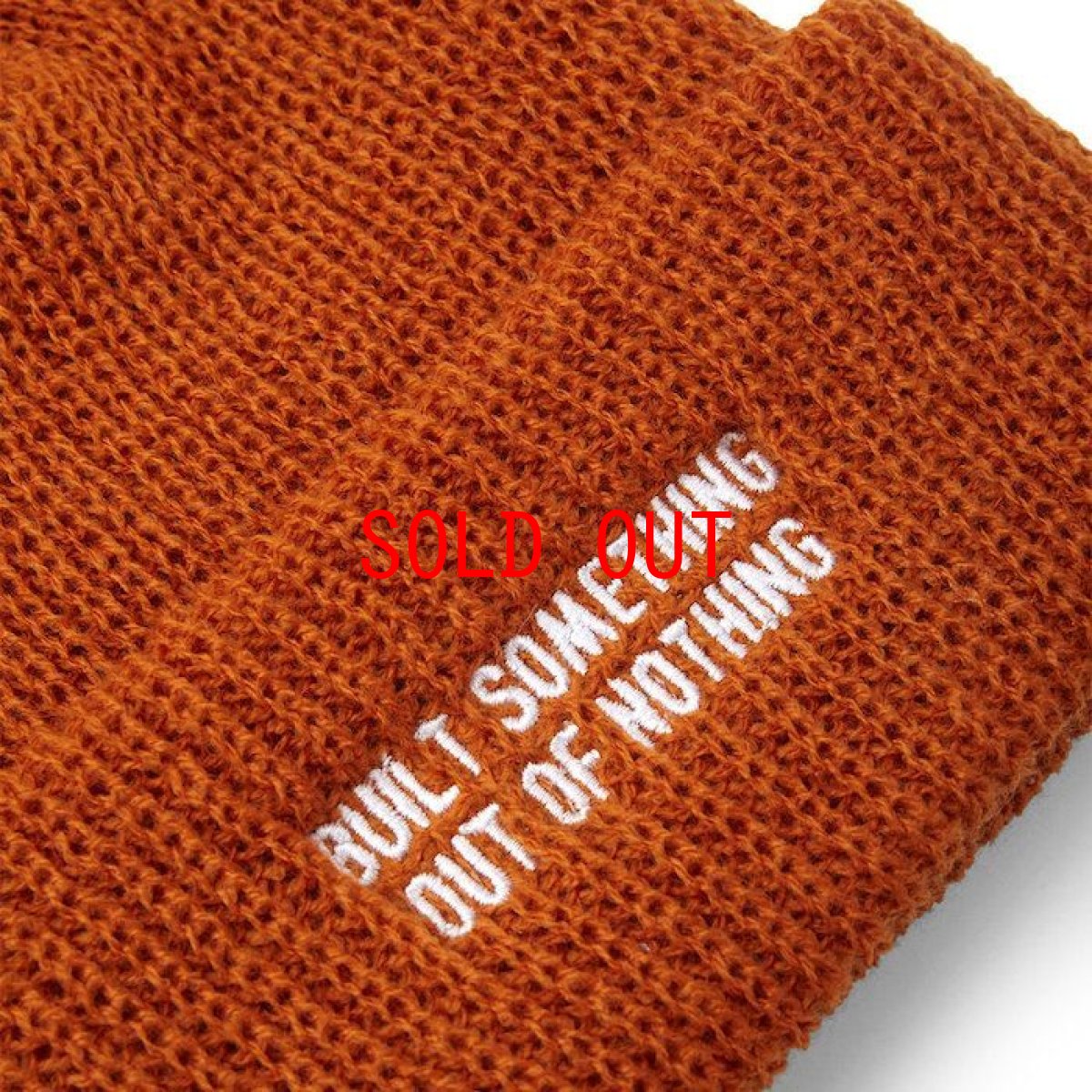画像5: Out Of Nothing Beanie Knit Cap グレー ビーニー  ニット キャップ 帽子 (5)