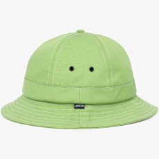 画像2: Organic Cotton Bell Hat Lime Green Metro オーガニック コットン ベル メトロ ハット 帽子 (2)