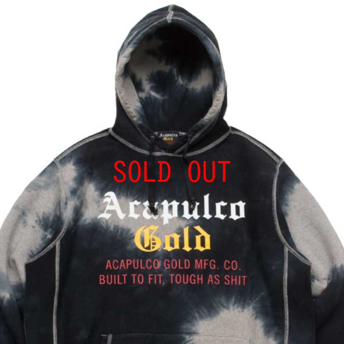 画像3: Tie Dyed Pullover Sweat Hoodie タイダイ プルオーバー  スウェット フーディー (3)