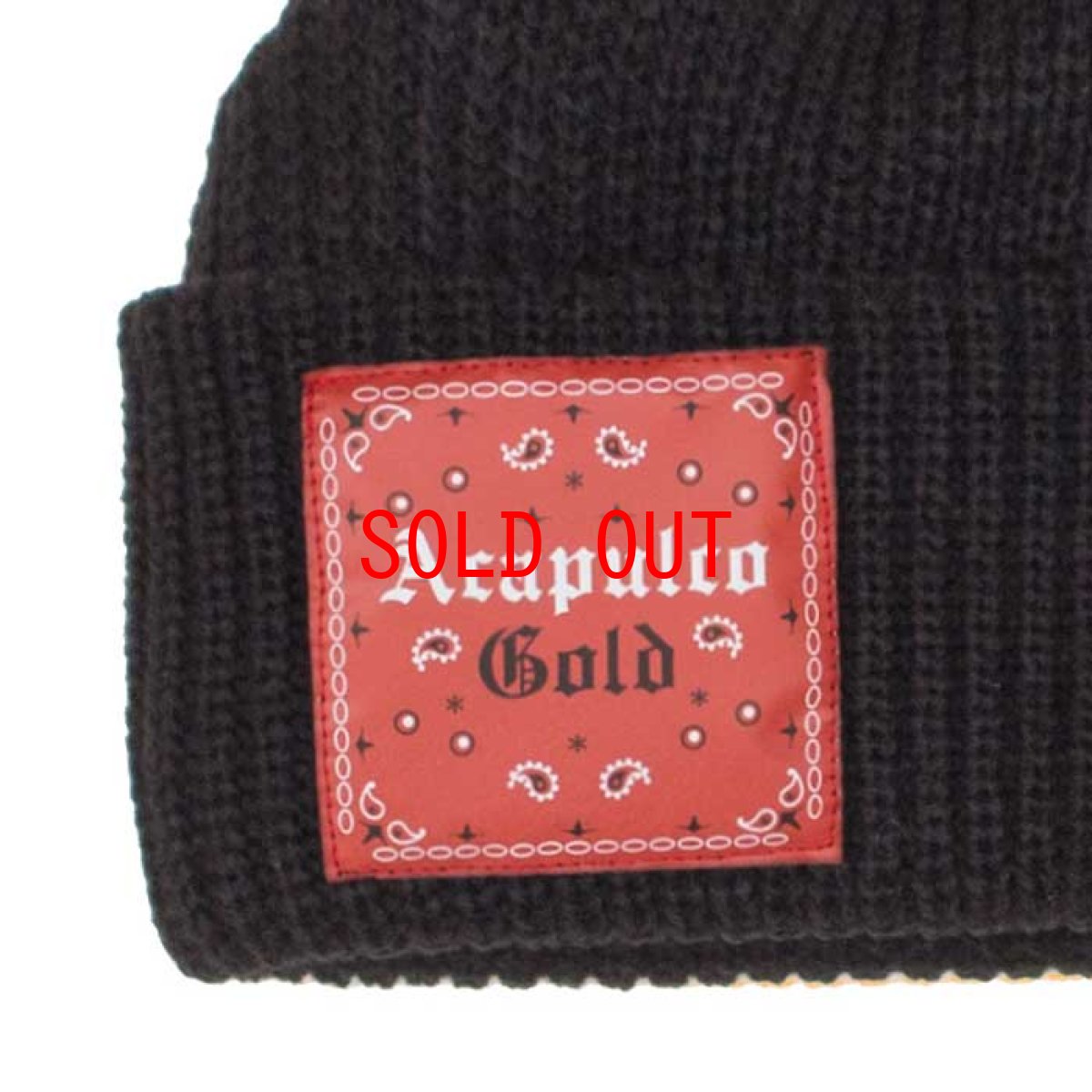 画像6: USAG Cable Knit Cuff Beanie Cap ショート ビーニー  ニット キャップ 帽子 (6)