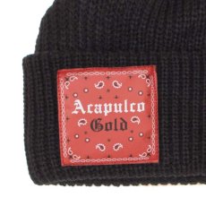 画像4: USAG Cable Knit Cuff Beanie Cap ショート ビーニー  ニット キャップ 帽子 (4)