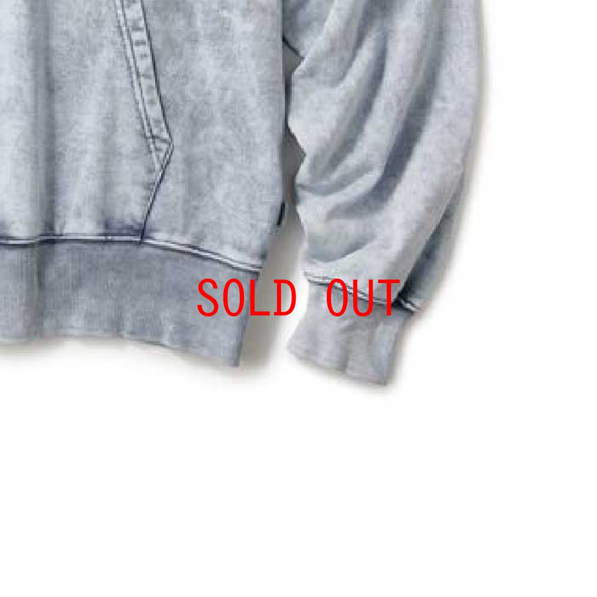 画像3: Acid Washed Lo-Fi Sweat Hoodie スウェット フーディー ケミカル ウォッシュ アシッド フード パーカー (3)