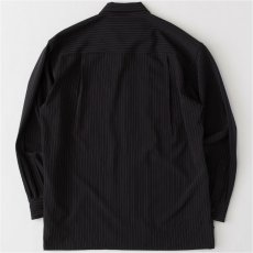 画像3: Classic Stripe L/S Shirt Black 長袖 ストライプ シャツ ドレープ (3)