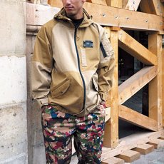 画像6: Tomahawk Color block Flight Jacket ミリラリー フライトレザーパッチ ジャケット (6)