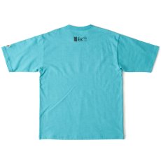 画像3: Live One S/S Tee Turquoise Blue Black White オーバーサイズ Tシャツ (3)