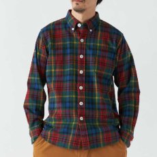 画像10: Nenel L/S Shirt Navy 長袖 フランネル チェック シャツ Check タータン (10)