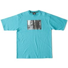 画像2: Live One S/S Tee Turquoise Blue Black White オーバーサイズ Tシャツ (2)