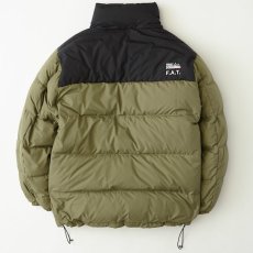 画像5: × FIRST DOWN ファースト ダウン Reversible Down Jacket Olive Black リバーシブル ダウン ジャケット (5)