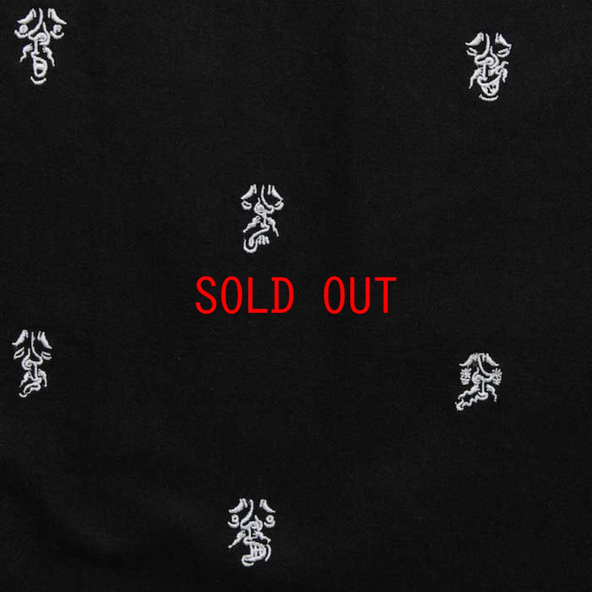 画像5: × Esow × Sb Metagram S/S Monogram Shirts オーバーサイズ モノグラム 総柄 刺繍  ツイル シャツ (5)