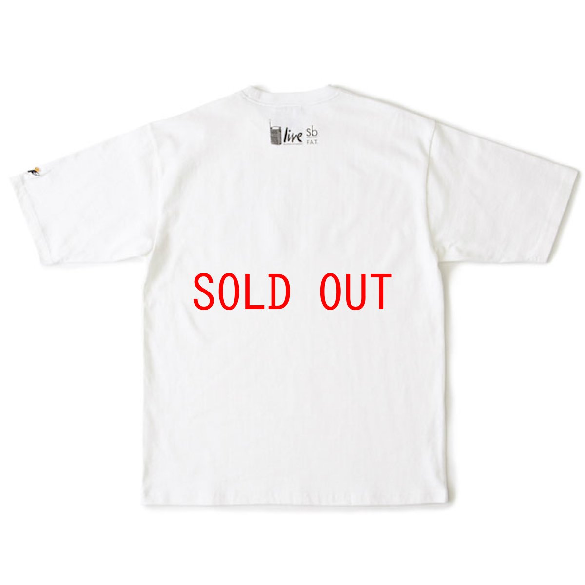 画像4: Live One S/S Tee Black オーバーサイズ Tシャツ (4)