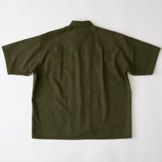 画像3: Workskin S/S Shirt Olive Green 半袖 オーバーサイズ シャツ (3)