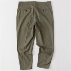 画像3: Classic ailored Pants Khaki テーラード パンツ センタープレス スラックス (3)