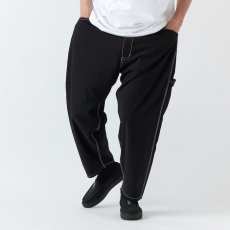 画像1: × PAY DAY Paypaint Painter Pants Black ペイデイ ワーク ペインターパンツ  テーパード シルエット 9分丈 (1)