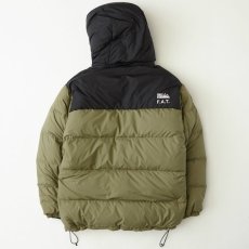 画像3: × FIRST DOWN ファースト ダウン Reversible Down Jacket Olive Black リバーシブル ダウン ジャケット (3)