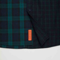 画像8: Billochek S/S Check Shirts Green Navy Black White オーバーサイズ チェック ブロード シャツ タータン チェック (8)