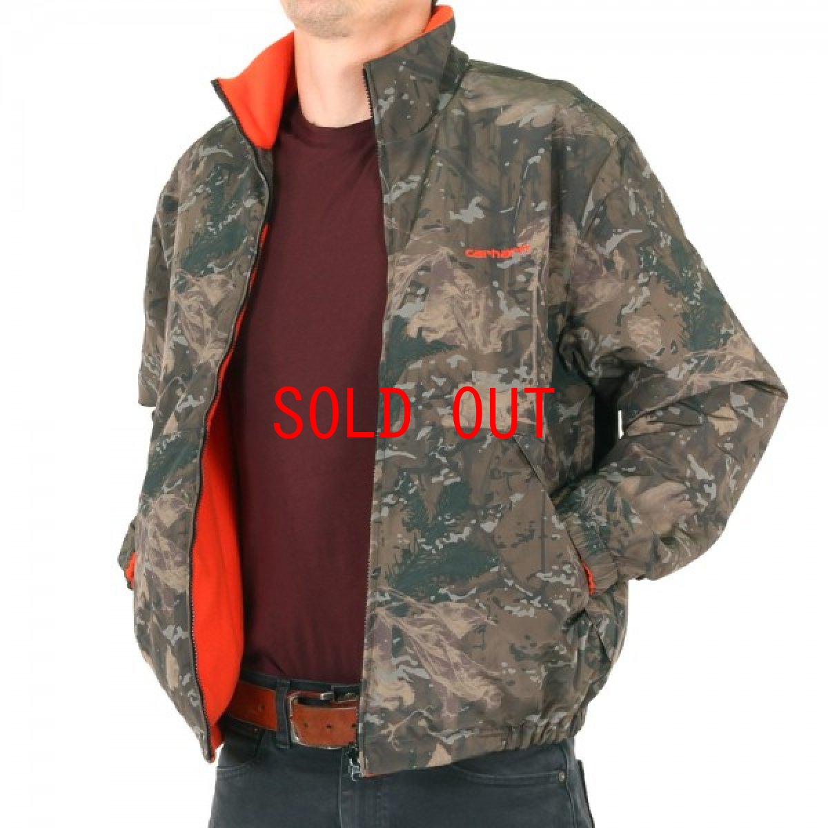 画像5: Denby Reversible Jacket Camo Combi Orange リバーシブル ジャケット (5)