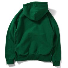 画像2: Rose Logo US Cotton Hooded Sweatshirt ローズ ロゴ プルオーバー スウェット パーカー Green グリーン by Lafayette ラファイエット  (2)
