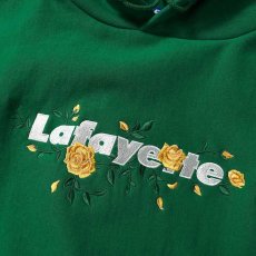 画像7: Rose Logo US Cotton Hooded Sweatshirt ローズ ロゴ プルオーバー スウェット パーカー Green グリーン by Lafayette ラファイエット  (7)