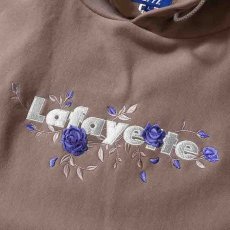 画像7: Rose Logo US Cotton Hooded Sweatshirt ローズ ロゴ プルオーバー スウェット パーカー Sand サンド by Lafayette ラファイエット  (7)