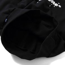 画像4: Rose Logo US Cotton Hooded Sweatshirt ローズ ロゴ プルオーバー スウェット パーカー Black ブラック by Lafayette ラファイエット  (4)