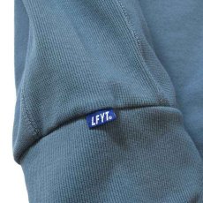 画像5: Rose Logo US Cotton Hooded Sweatshirt ローズ ロゴ プルオーバー スウェット パーカー Slate Blue スレート ブルー by Lafayette ラファイエット  (5)