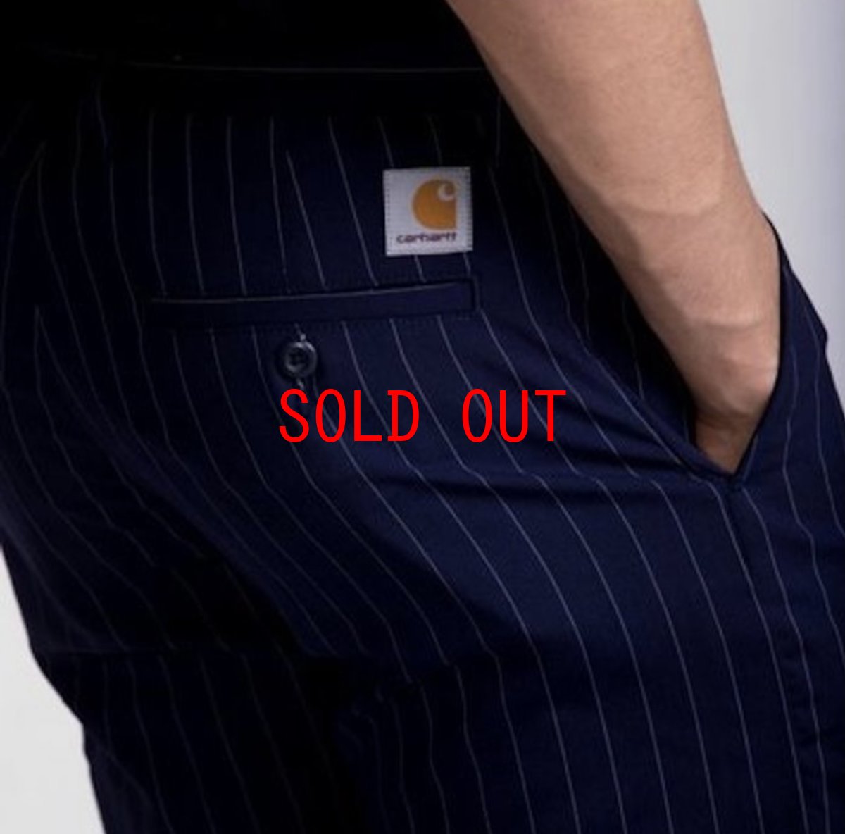 画像5: Johnson Shorts Pinstripe Navy ピンストライプ ハーフパンツ ショーツ (5)