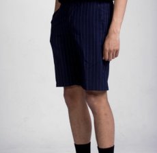 画像3: Johnson Shorts Pinstripe Navy ピンストライプ ハーフパンツ ショーツ (3)