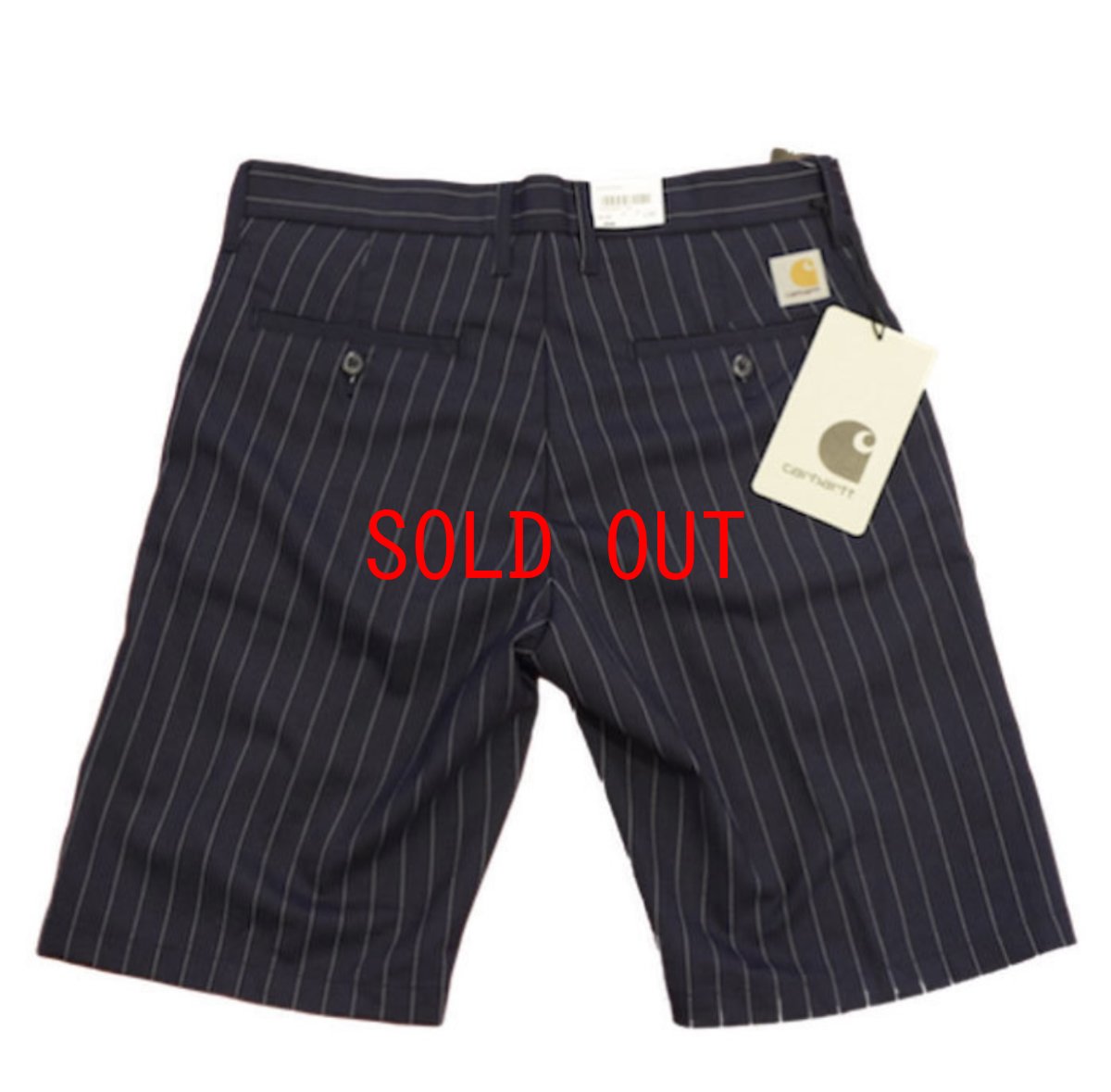 画像4: Johnson Shorts Pinstripe Navy ピンストライプ ハーフパンツ ショーツ (4)