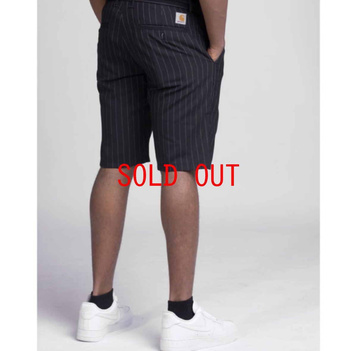 画像7: Johnson Shorts Pinstripe Navy ピンストライプ ハーフパンツ ショーツ (7)