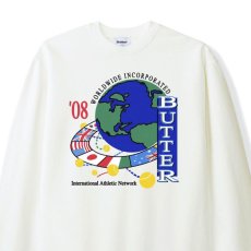 画像2: Atthletic Network Crewneck Sweat アスレチック ネットワーク クルーネック スウェット シャツ White (2)