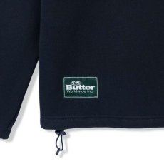 画像5: Parks 1/4 Zip Pullover パークス ハーフジップ プルオーバー ロゴ スウェット Dark Navy ネイビー  (5)