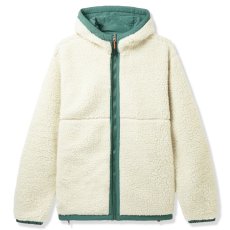 画像3: Base Camp Reversible Sherpa Jacket リバーシブル シェルパ フリース ジャケット Sage Natural Green (3)