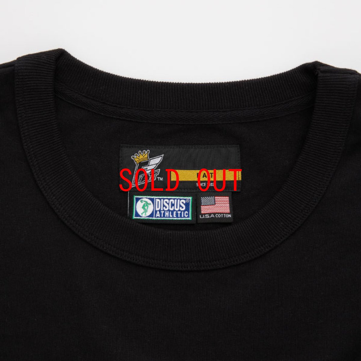 画像5: × DISCUS Teescus L/S Pocket Tee ロング スリーブ ポケット 長袖 Tシャツ US COTTON 8.0oz ヘビー オンス (5)