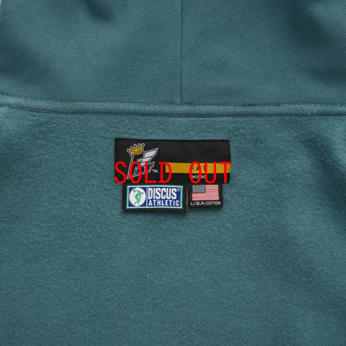 画像4: × DISCUS Diska Pullover Sweat Hoodie プルオーバー スウェット　フーディー パーカー (4)