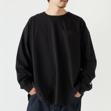 画像1: × DISCUS Teescus L/S Pocket Tee ロング スリーブ ポケット 長袖 Tシャツ US COTTON 8.0oz ヘビー オンス (1)