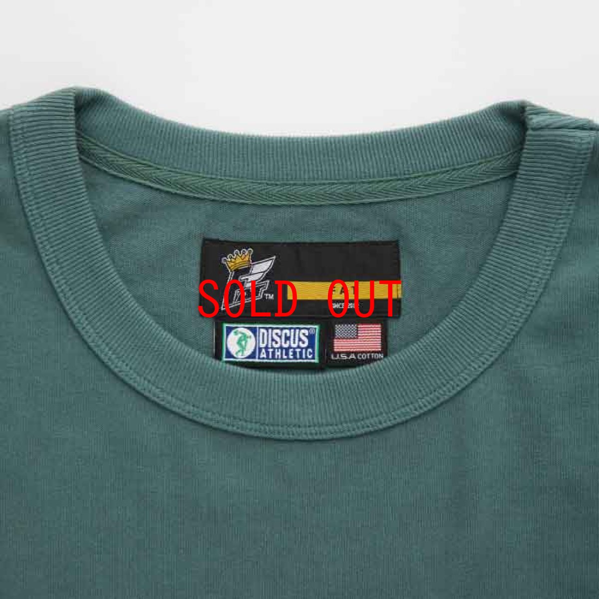 画像5: × DISCUS Teescus L/S Pocket Tee ロング スリーブ ポケット 長袖 Tシャツ US COTTON 8.0oz ヘビー オンス (5)