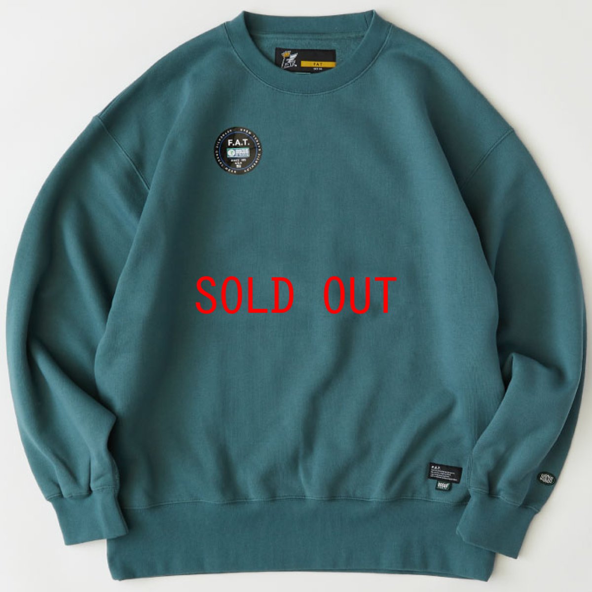 画像2: × DISCUS Discru Crewneck Sweat Shirt クルーネック スウェット シャツ (2)